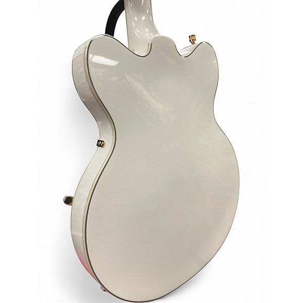 Used Gretsch Guitars G5422TG White Hollow Body Electric Guitar