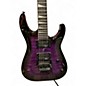 Used Jackson JS32 Dinky TRANSPARENT PURPLE BURST Solid Body Electric Guitar