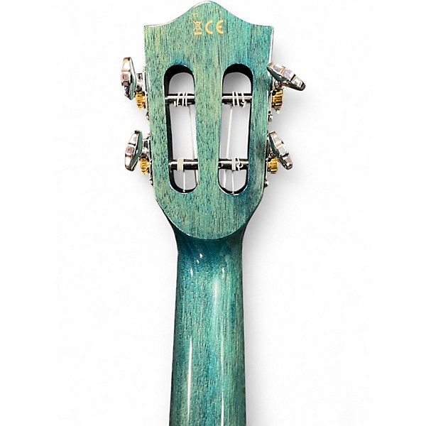 Used Lanikai QM-BLCE MAPLE BLUE STAIN Ukulele