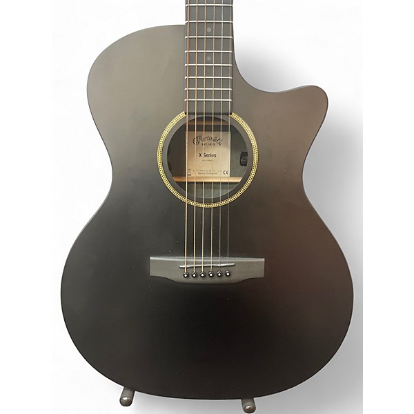 Used Martin GPCX1E Black Acoustic Electric Guitar