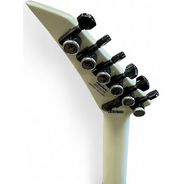 Used Jackson American Series Soloist SL3 Platinum Pearl Solid Body Electric Guitar