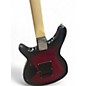 Used Rogue RR100 Rocketeer Red to Black Fade Solid Body Electric Guitar