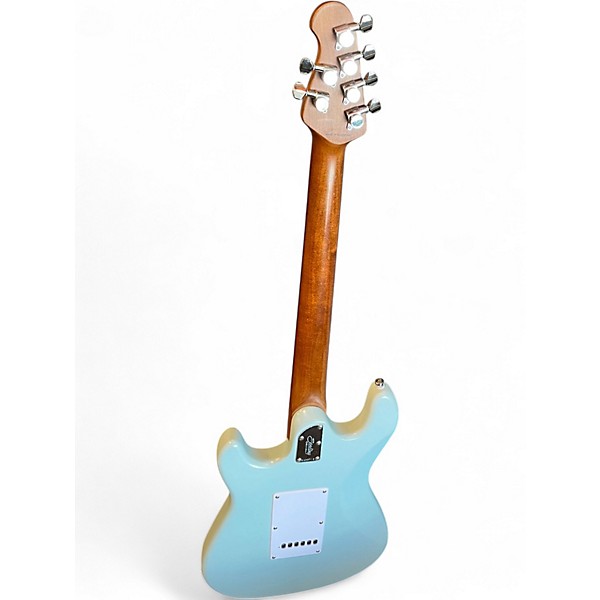 Used Sterling by Music Man Cutlass Daphne Blue Solid Body Electric Guitar