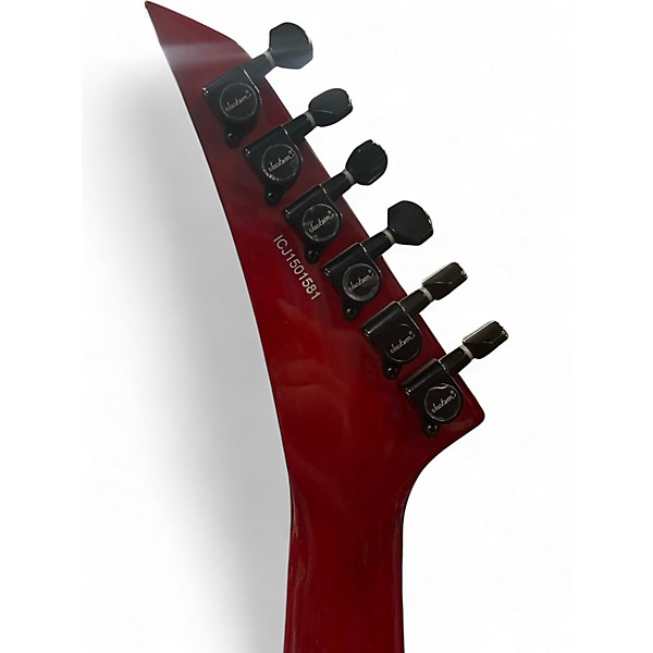 Used Jackson X Series King V KVXT Red Burst Solid Body Electric Guitar