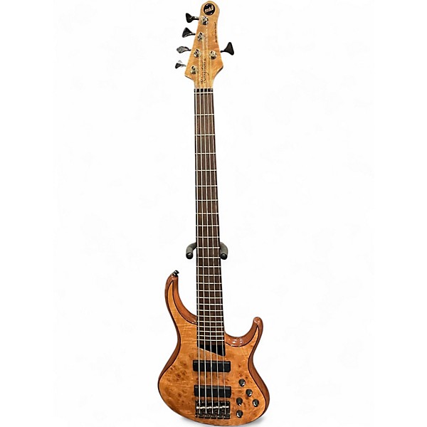 Used MTD Kingston Z5 Maple Burl Electric Bass Guitar