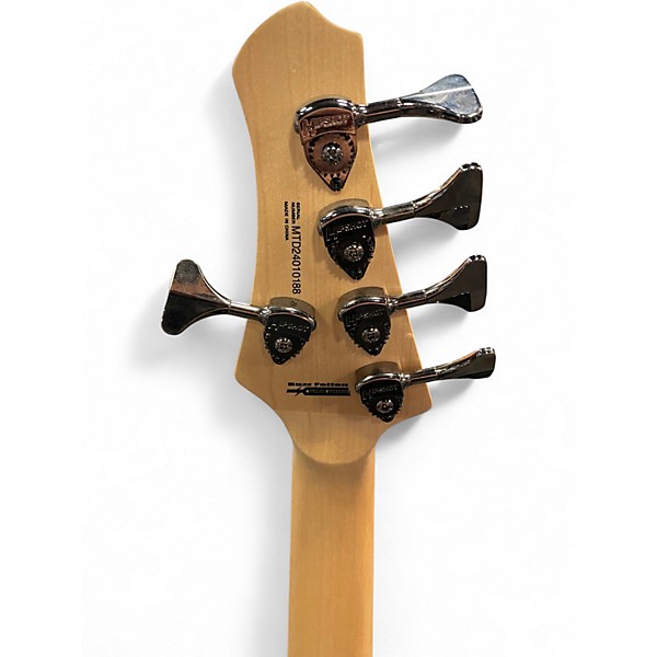 Used MTD Kingston Z5 Maple Burl Electric Bass Guitar