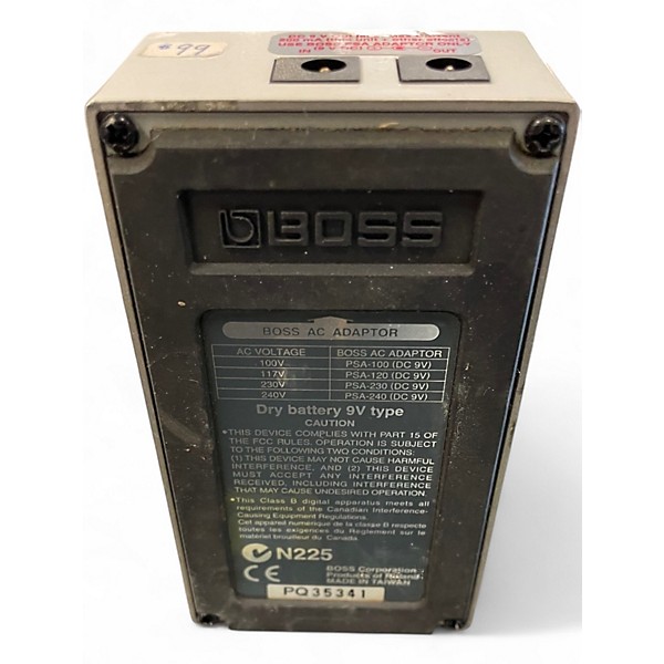 Used BOSS TU2 Chromatic Tuner Pedal