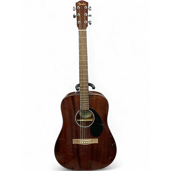 Used Fender CD-60S All-Mahogany Natural Acoustic Guitar