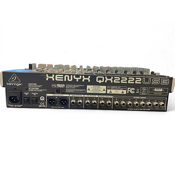 Used Behringer Xenyx QX2222 Unpowered Mixer