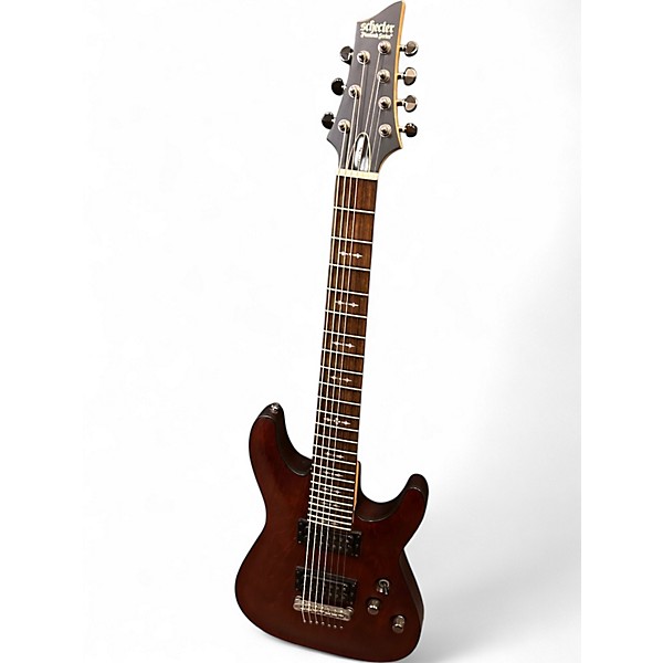 Used Schecter Guitar Research Omen 7 Natural Solid Body Electric Guitar