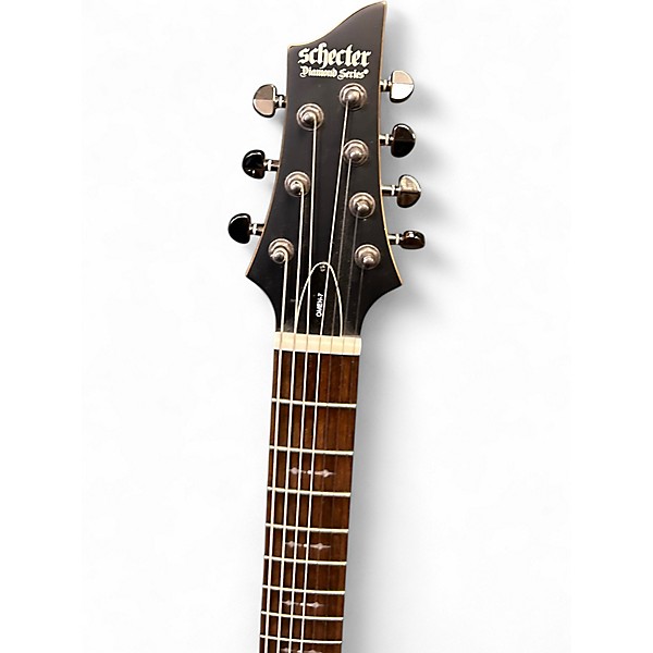 Used Schecter Guitar Research Omen 7 Natural Solid Body Electric Guitar