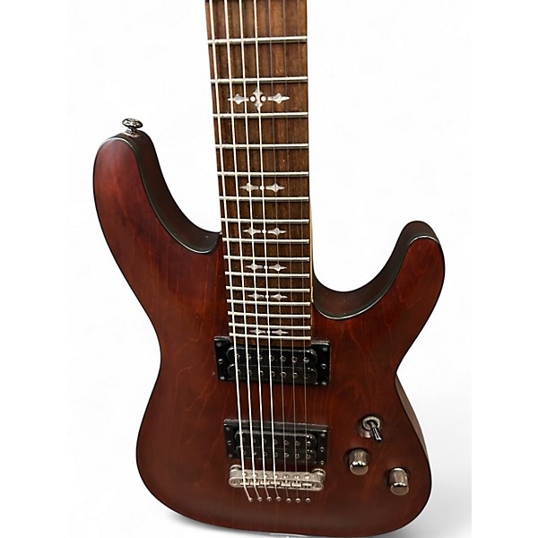 Used Schecter Guitar Research Omen 7 Natural Solid Body Electric Guitar