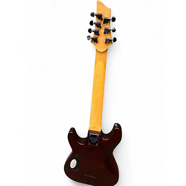 Used Schecter Guitar Research Omen 7 Natural Solid Body Electric Guitar