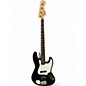 Used Squier Affinity Jazz Bass Black Electric Bass Guitar thumbnail