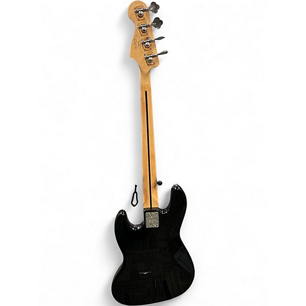 Used Squier Affinity Jazz Bass Black Electric Bass Guitar