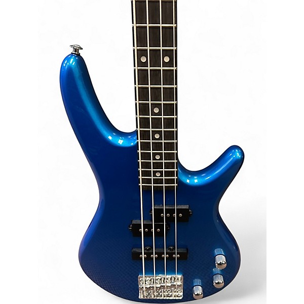 Used Ibanez GSRM20 Mikro Short Scale Blue Electric Bass Guitar