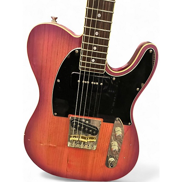Used Schecter Guitar Research Diamond Series PT Purple burst Solid Body Electric Guitar
