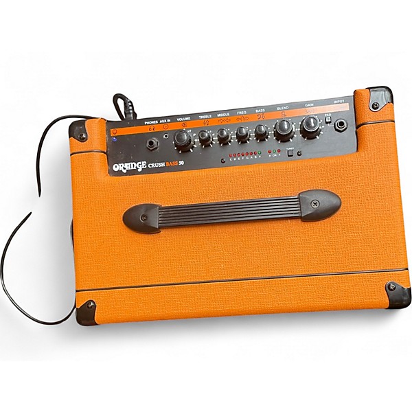 Used Orange Amplifiers Crush Bass 50 Bass Combo Amp
