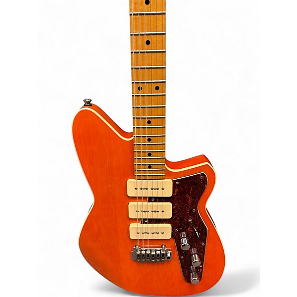 Used Reverend Jetstream Orange Solid Body Electric Guitar