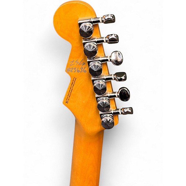 Used Reverend Jetstream Orange Solid Body Electric Guitar