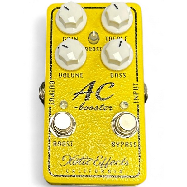 Used Xotic AC Booster Overdrive V2 Effect Pedal