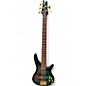 Used Ibanez SR405 5 String Tropical Seafloor Burst Electric Bass Guitar thumbnail