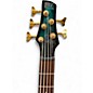 Used Ibanez SR405 5 String Tropical Seafloor Burst Electric Bass Guitar