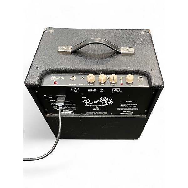 Used Fender Rumble 25 25W 1x8 Bass Combo Amp