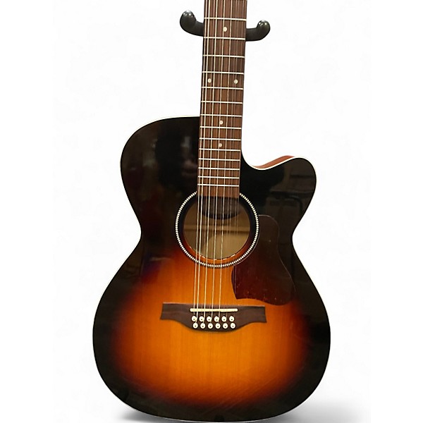 Used Seagull S12 CH CW Tobacco Sunburst 12 String Acoustic Electric Guitar