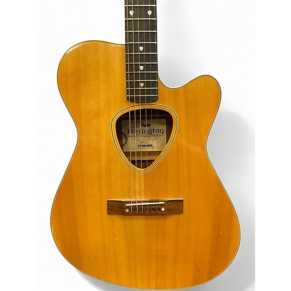 Vintage 1980s Kramer FERRINGTON SB-3 Natural Acoustic Electric Guitar