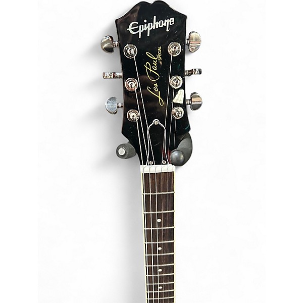 Used 2025 Epiphone Les Paul Special Double Cut Figured BOURBON BURST Solid Body Electric Guitar