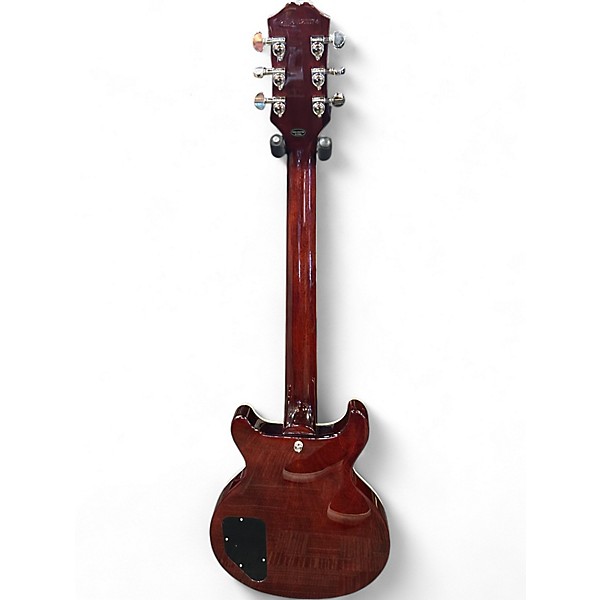 Used 2025 Epiphone Les Paul Special Double Cut Figured BOURBON BURST Solid Body Electric Guitar