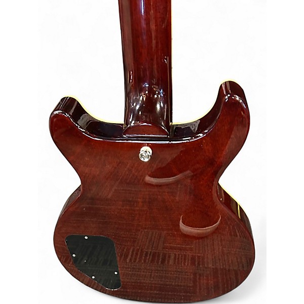 Used 2025 Epiphone Les Paul Special Double Cut Figured BOURBON BURST Solid Body Electric Guitar