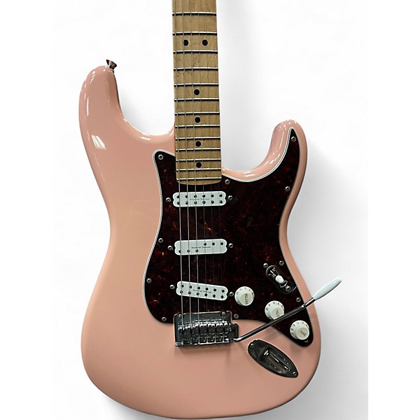 Used Fender Player Stratocaster Shell Pink Solid Body Electric Guitar