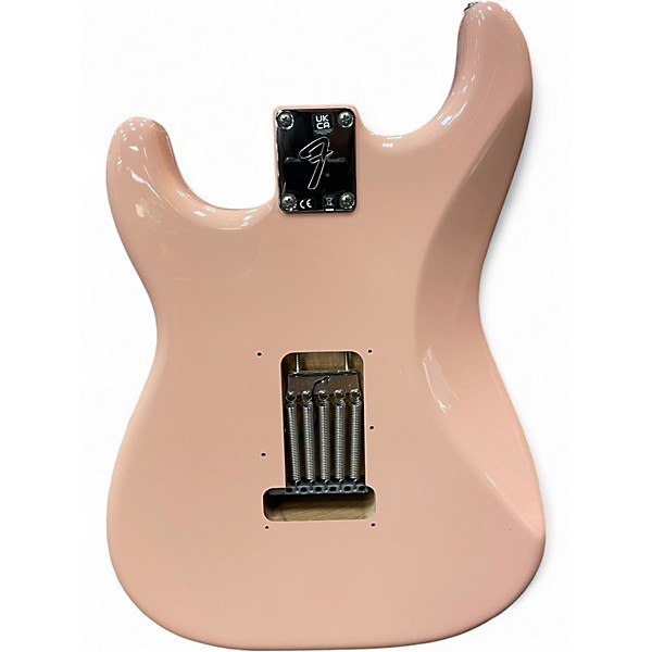 Used Fender Player Stratocaster Shell Pink Solid Body Electric Guitar
