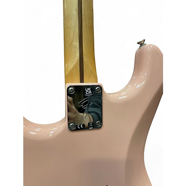 Used Fender Player Stratocaster Shell Pink Solid Body Electric Guitar