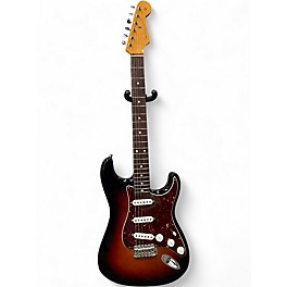 Used Fender Artist Series John Mayer Stratocaster 3 Color Sunburst Solid Body Electric Guitar