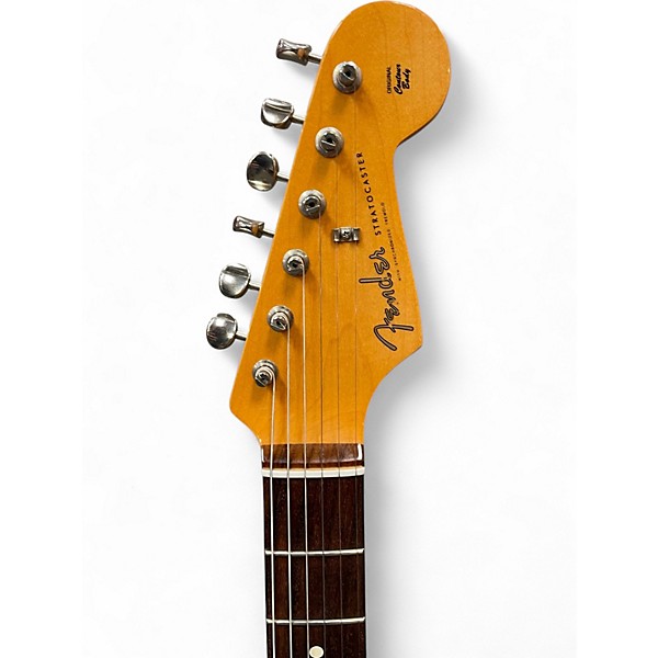 Used Fender Artist Series John Mayer Stratocaster 3 Color Sunburst Solid Body Electric Guitar