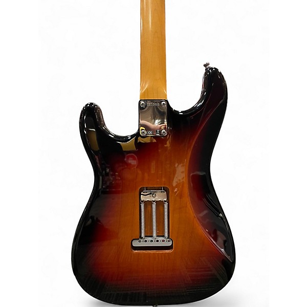 Used Fender Artist Series John Mayer Stratocaster 3 Color Sunburst Solid Body Electric Guitar
