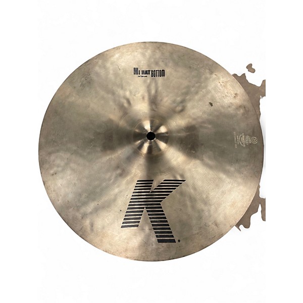 Used Zildjian 14in K Hi Hat Pair Cymbal