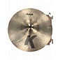 Used Zildjian 14in K Hi Hat Pair Cymbal