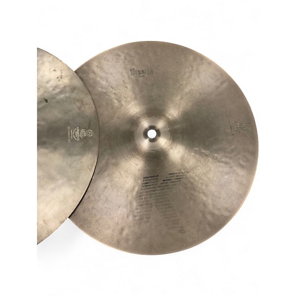 Used Zildjian 14in K Hi Hat Pair Cymbal
