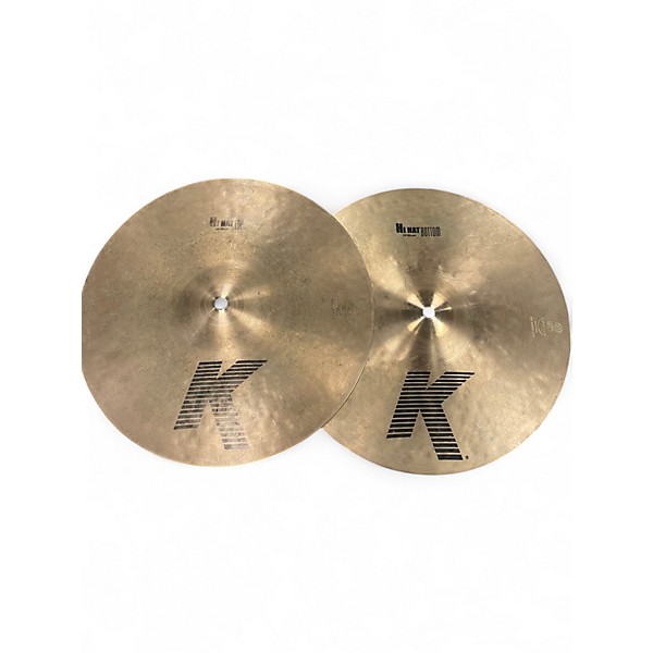 Used Zildjian 13in K Hi Hat Pair Cymbal