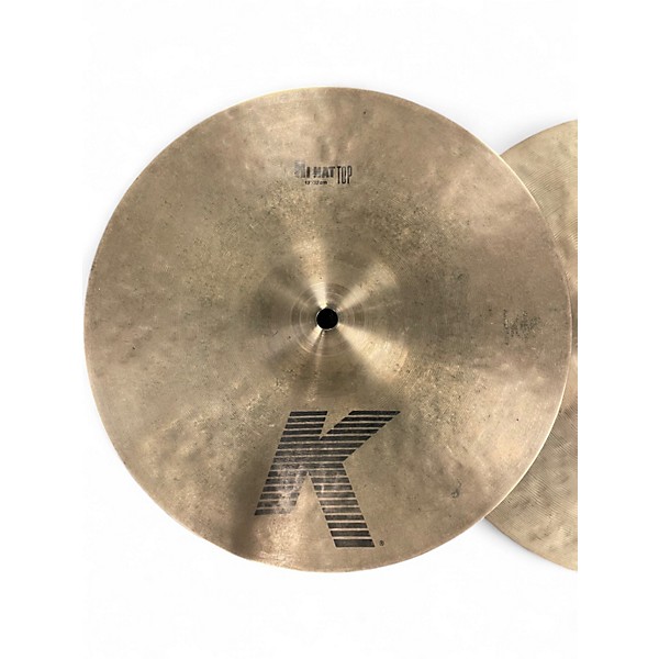 Used Zildjian 13in K Hi Hat Pair Cymbal