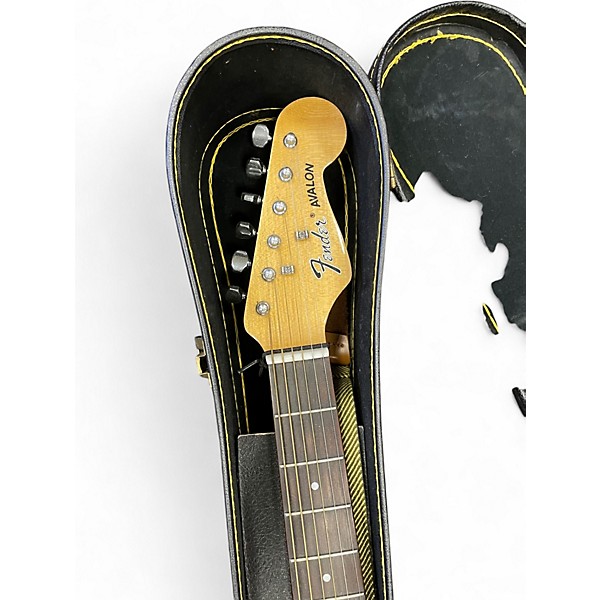 Used 1980s Fender AVALON Natural Acoustic Guitar