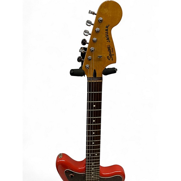 Used Fender Vintage Modified Jaguar HH Fiesta Red Solid Body Electric Guitar