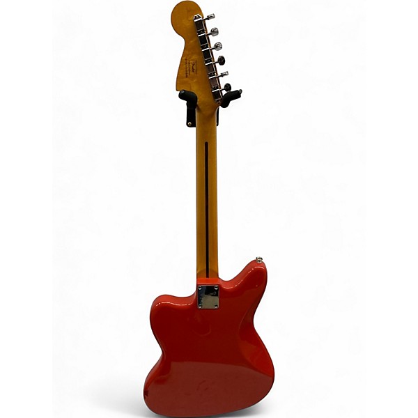 Used Fender Vintage Modified Jaguar HH Fiesta Red Solid Body Electric Guitar