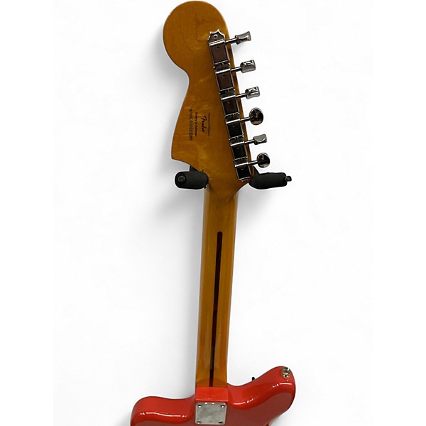 Used Fender Vintage Modified Jaguar HH Fiesta Red Solid Body Electric Guitar