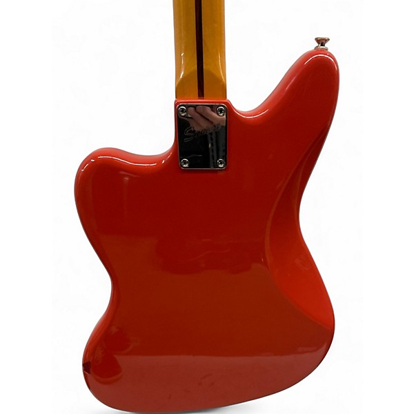 Used Fender Vintage Modified Jaguar HH Fiesta Red Solid Body Electric Guitar