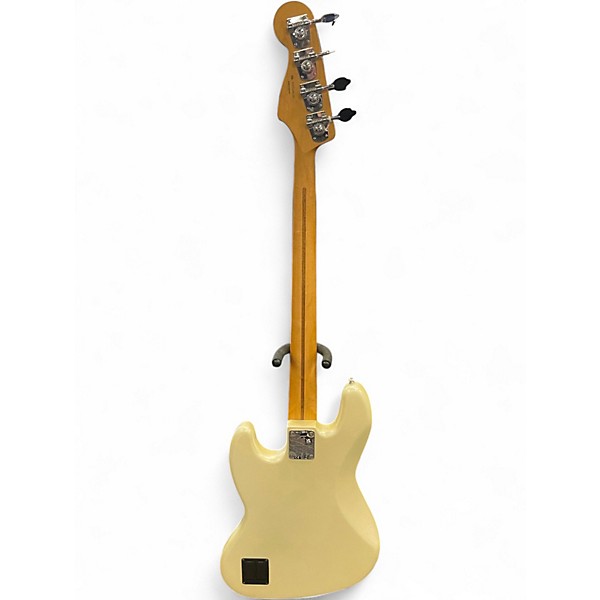 Used Fender Player Plus Active Jazz Bass Olympic Pearl Electric Bass Guitar